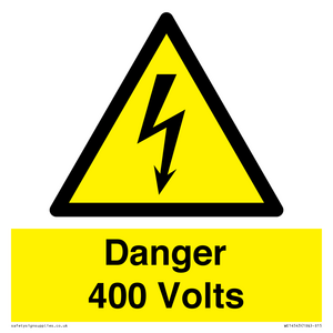 Danger 400 Volts